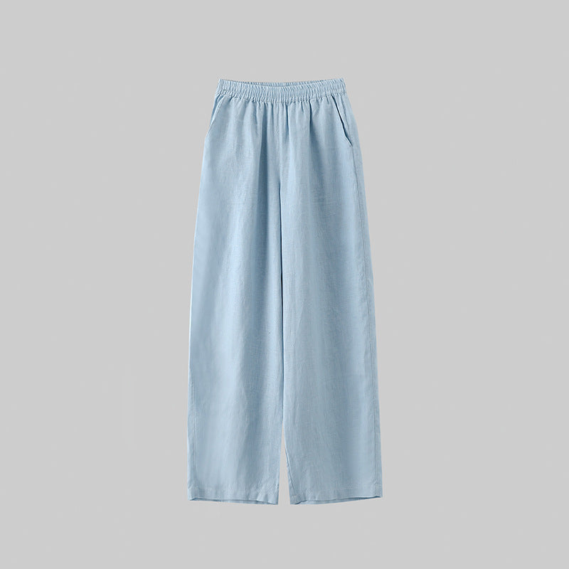 Women's Linen Wide Leg Pants