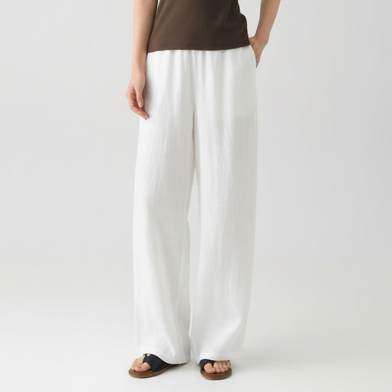 Women's Linen Wide Leg Pants