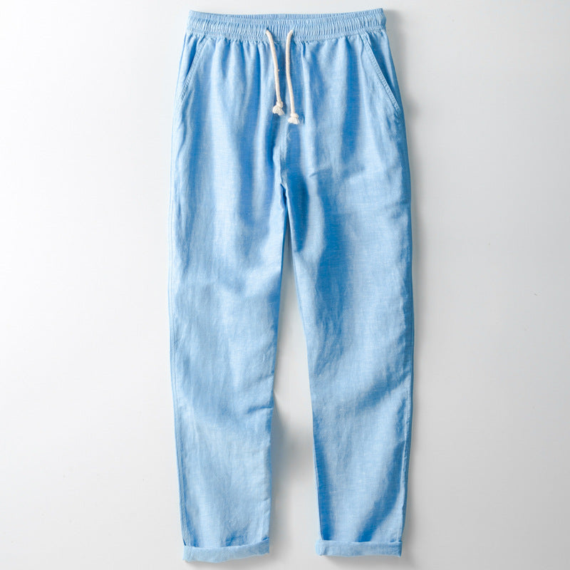 Linen Casual Trousers for Men
